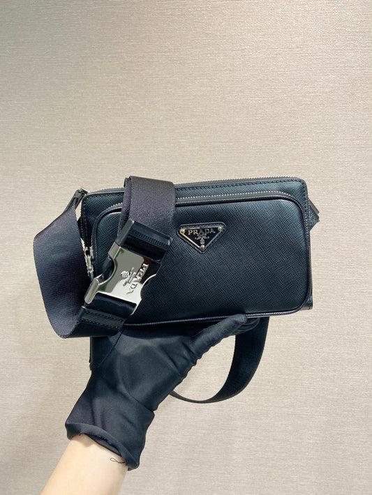 Prada Saffiano leather belt bag