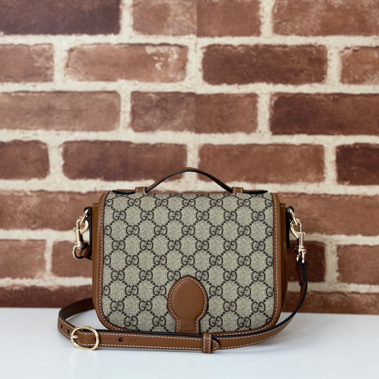 Gucci EMBLEM MINI SHOULDER BAG