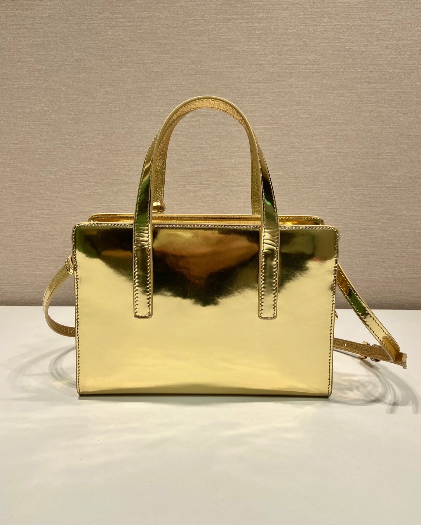 Prada Shine Re edition Top handle bag