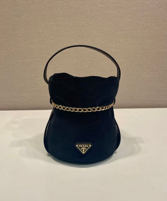 Prada Velvet Mini Bucket bag
