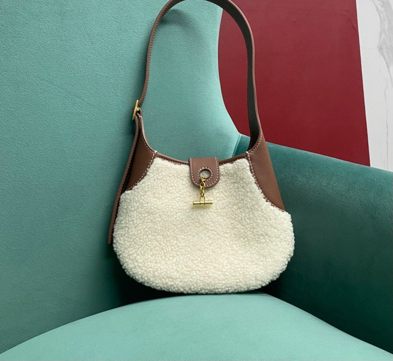 Loro Piana Bobbin Teddy bag