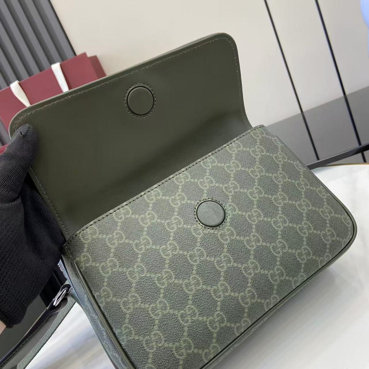 Gucci GG Monogram small crossbody bag