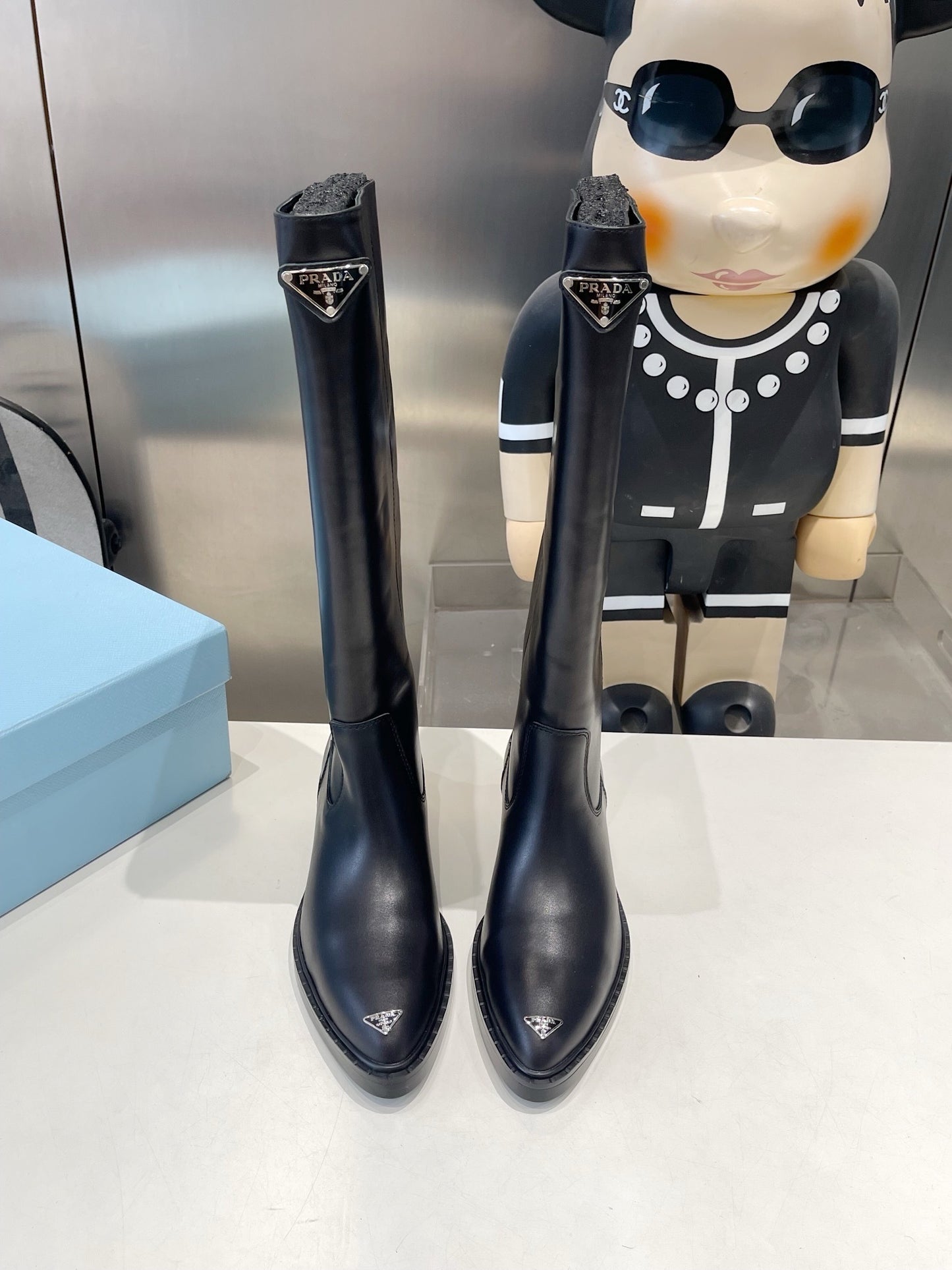 Prada Leather Boots