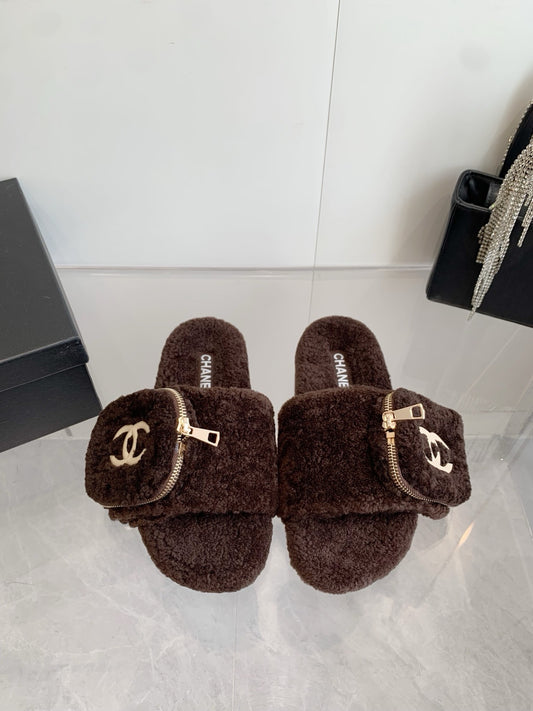 Chanel slippers