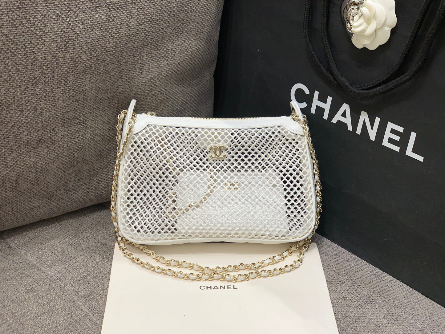 Chanel Chain Mesh bag