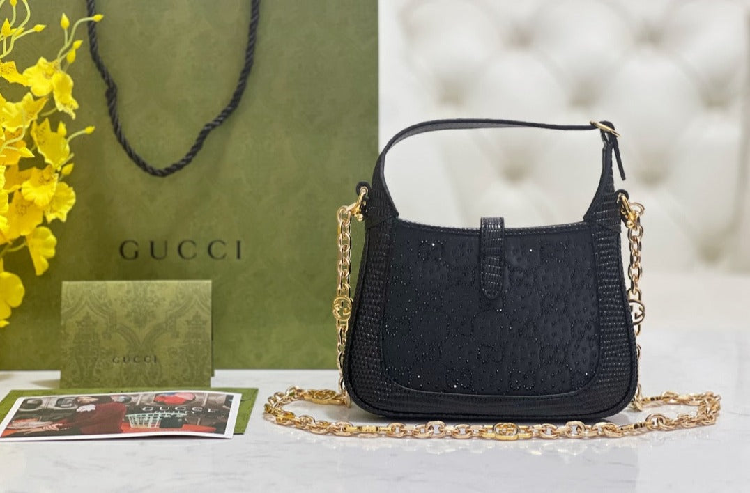 Gucci Crystal Jackie bag