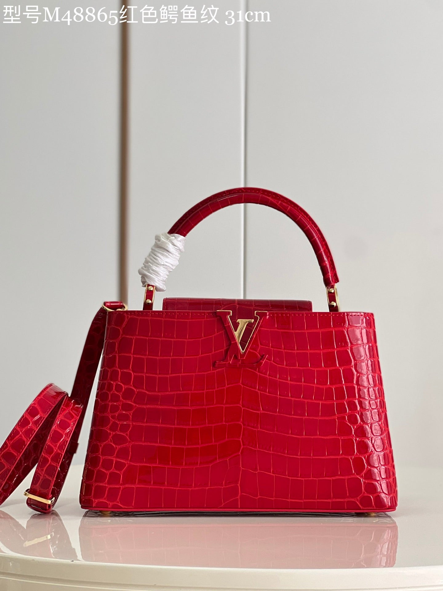 Louis Vuitton Capucines Crocodile leather