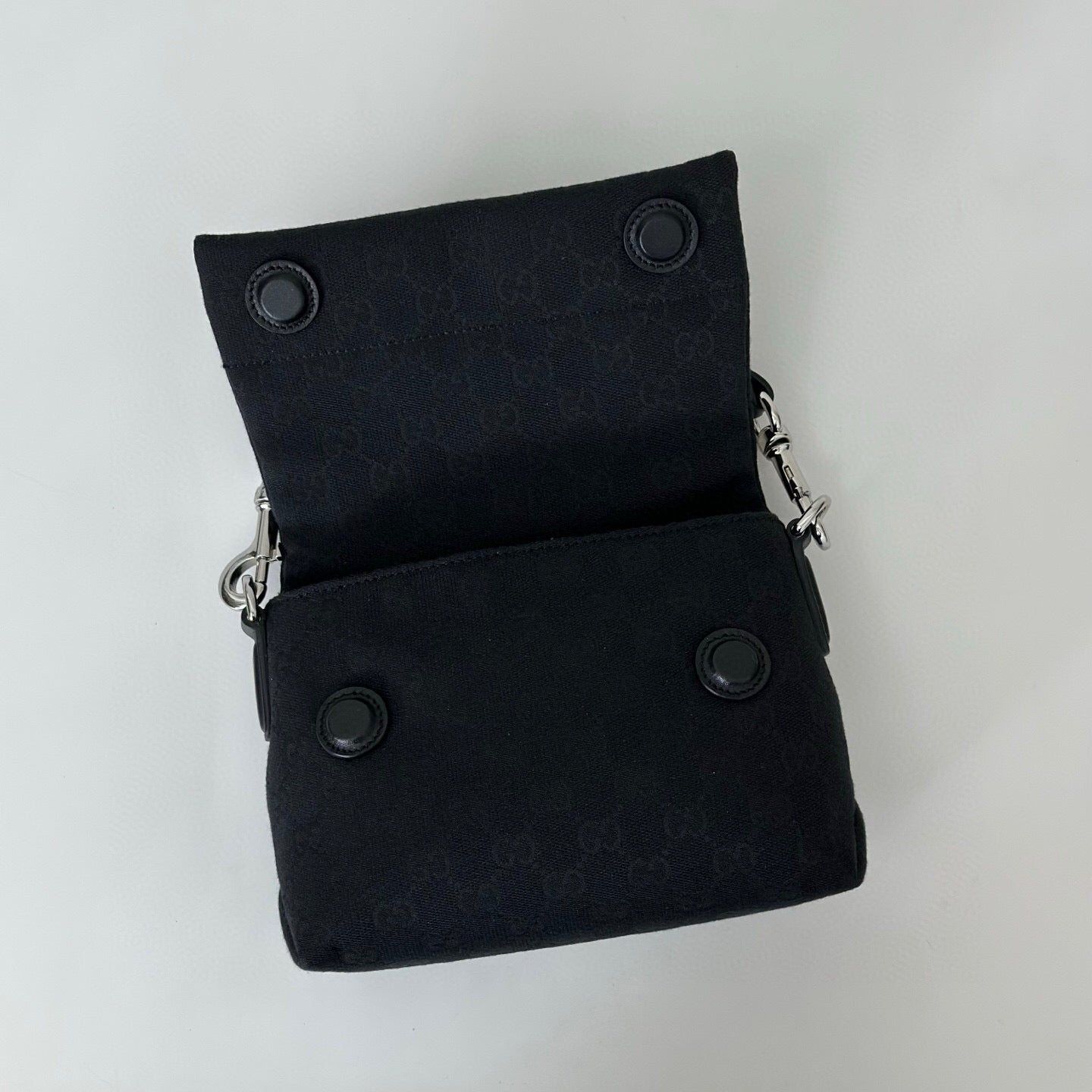 Gucci CANVAS SMALL CROSSBODY BAG