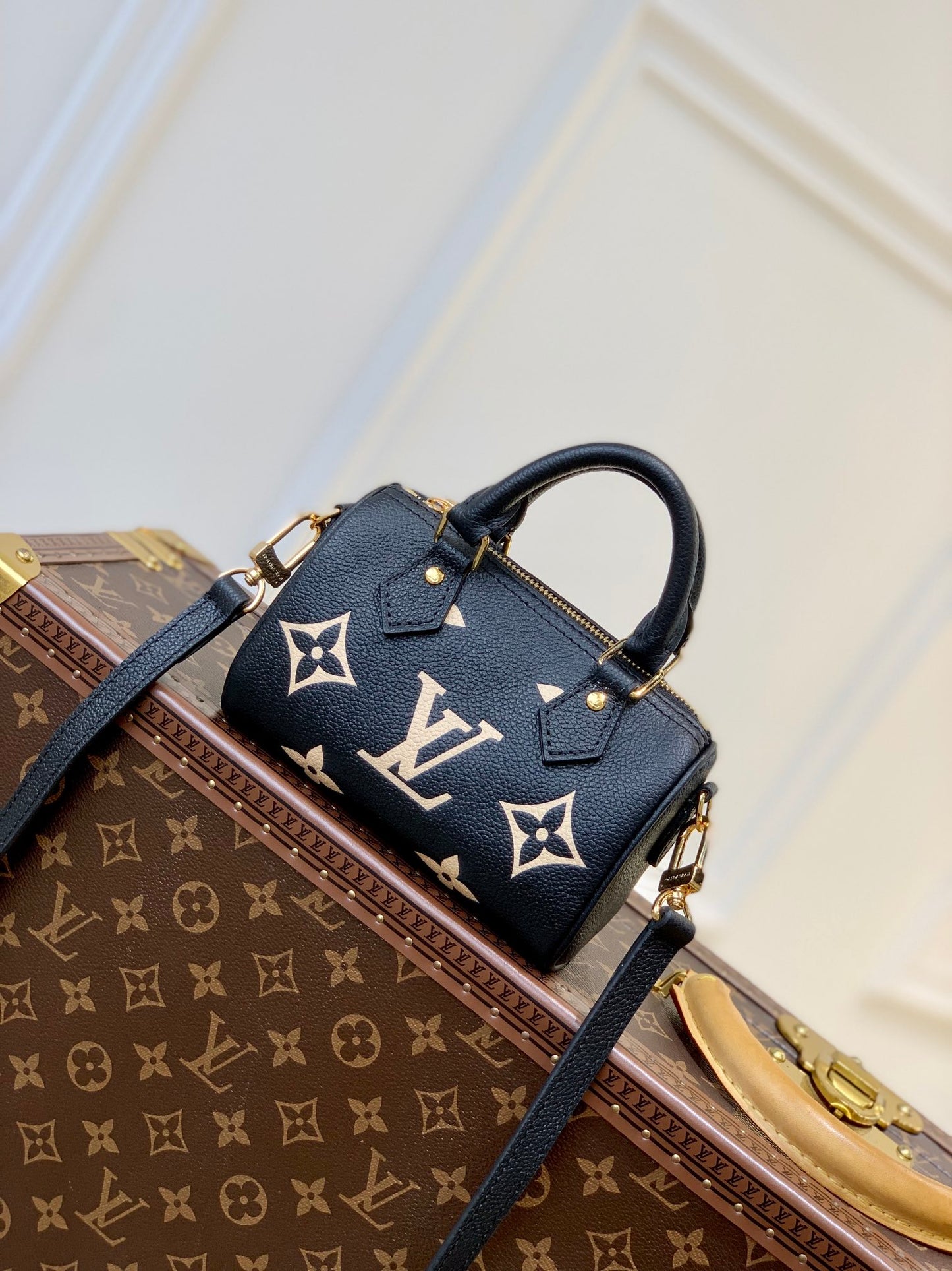 Louis Vuitton Speedy Empreinte leather