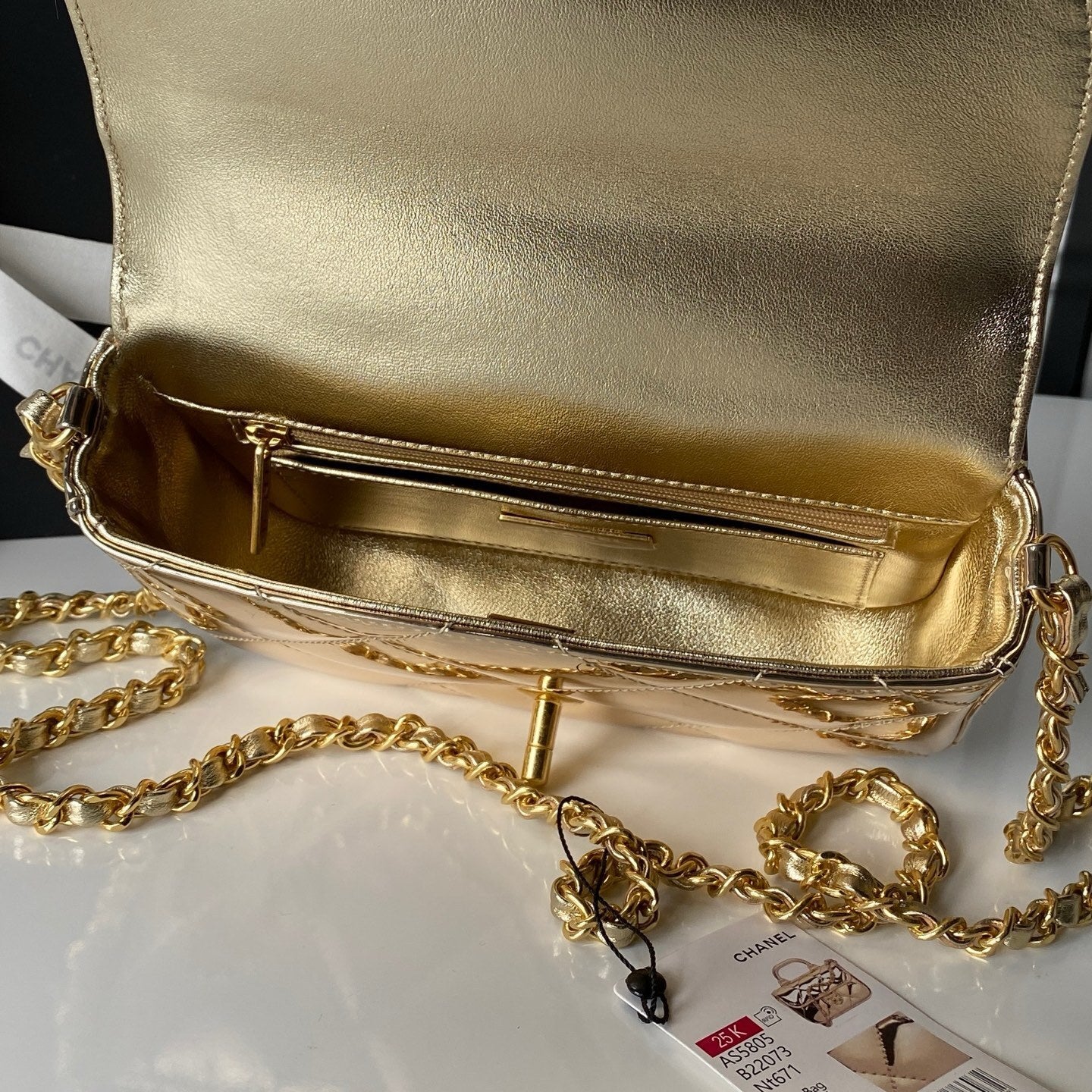 Chanel Mini flap bag with handle