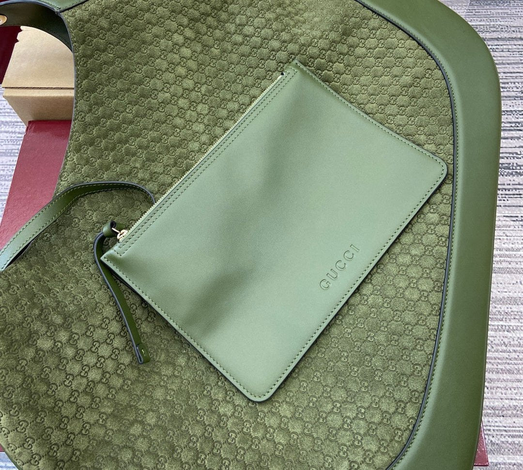 Gucci Medium Shoulder Suede bag