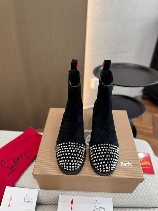 Christian Louboutin CL Suede Boots