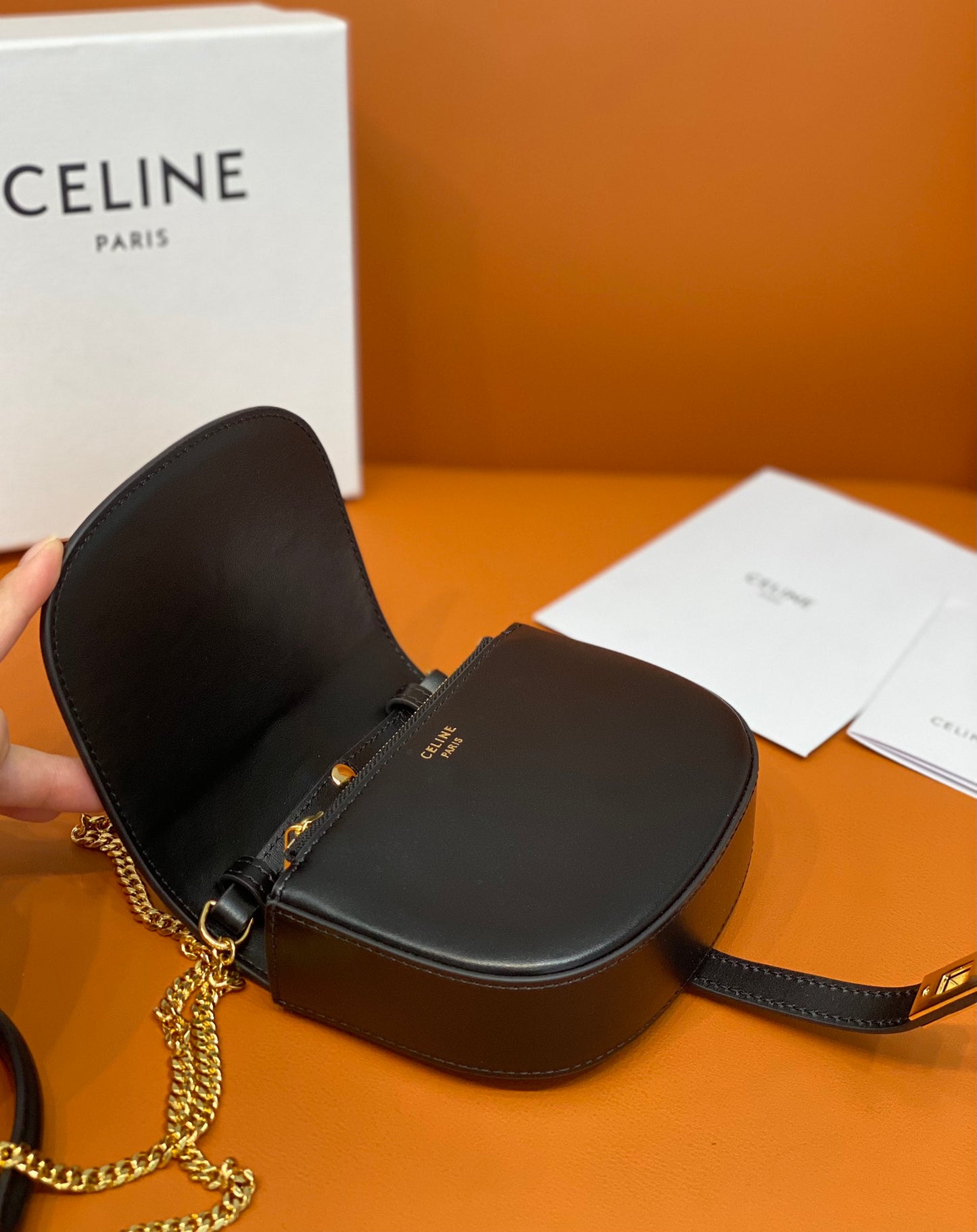 Celine Leather Small Bag