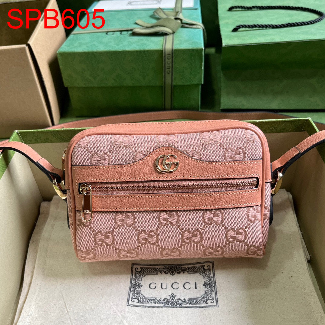 Gucci OPHIDIA GG MINI BAG Pink