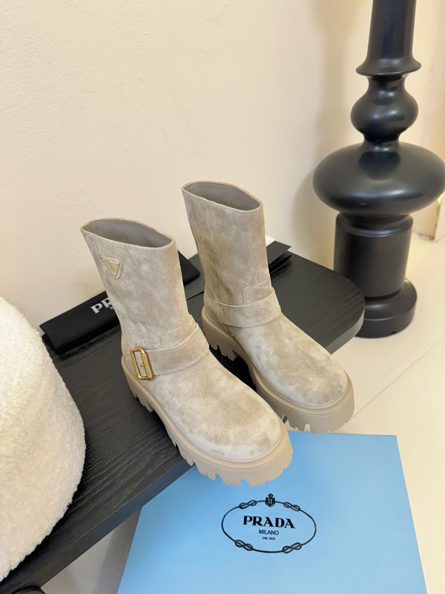 Prada Suede Boots