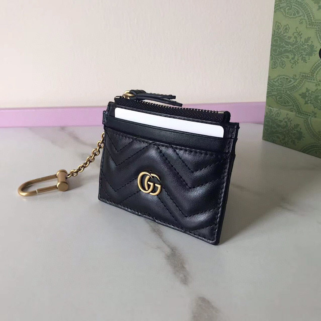 Gucci MARMONT KEYCHAIN WALLET Jenna Special Group