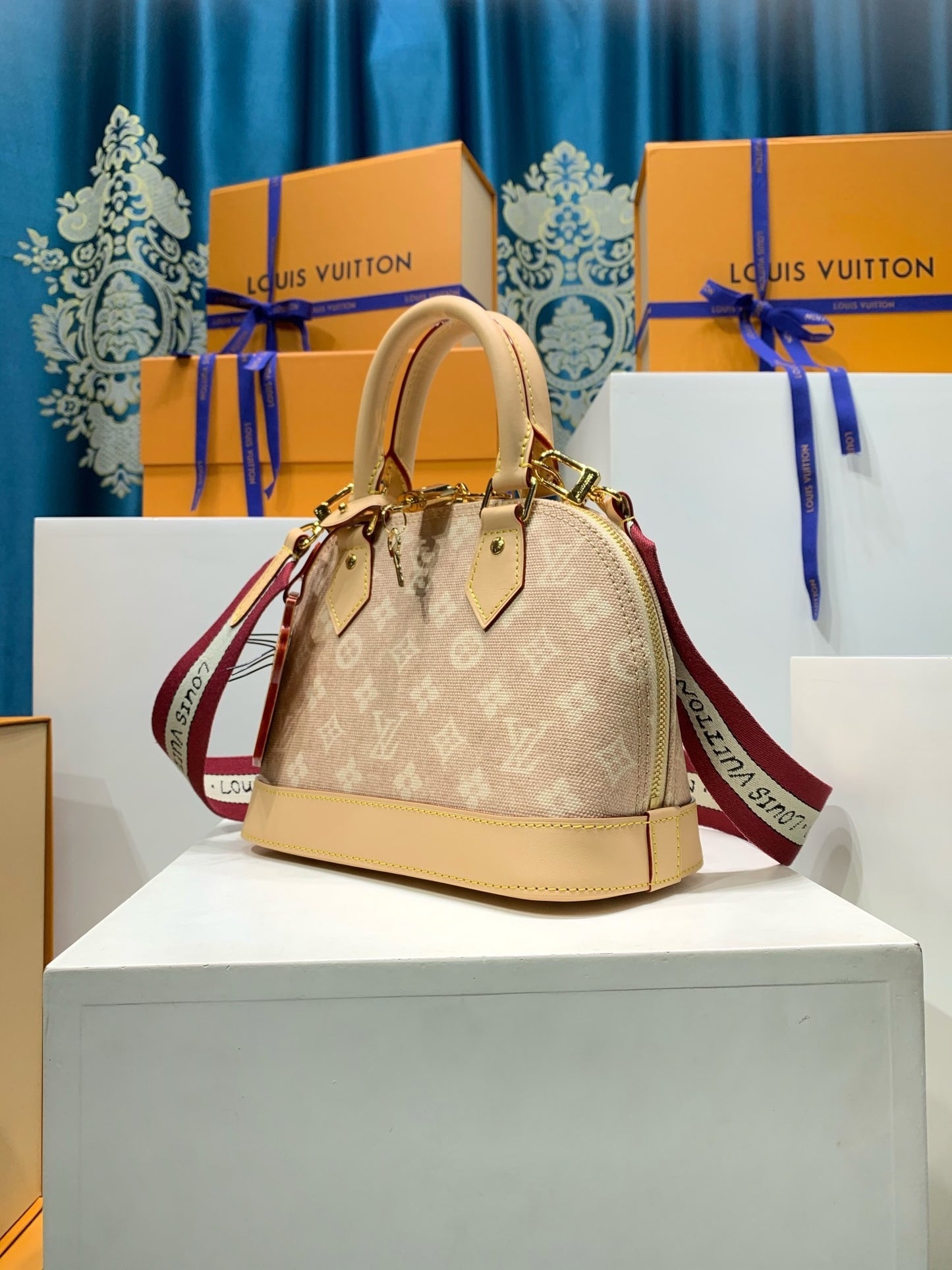 Louis Vuitton Alma BB Travels With Grace Coddington