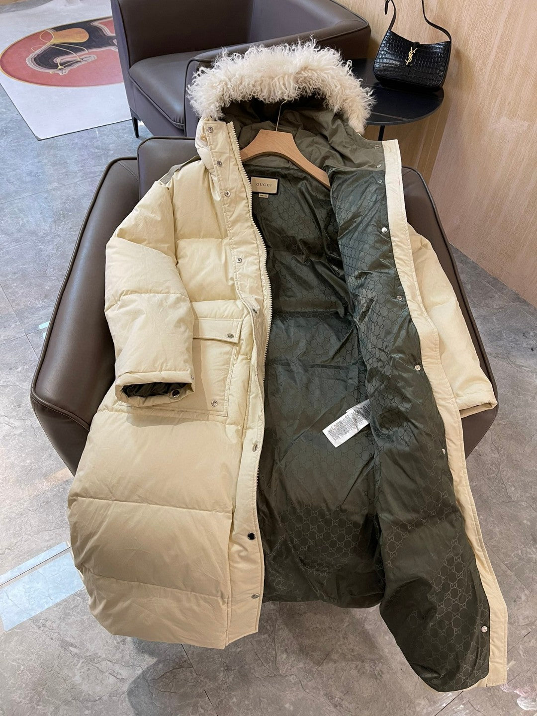 Gucci Nylon Long Coat