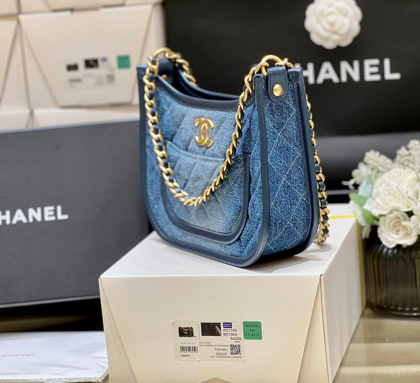 Chanel Hobo Denim bag