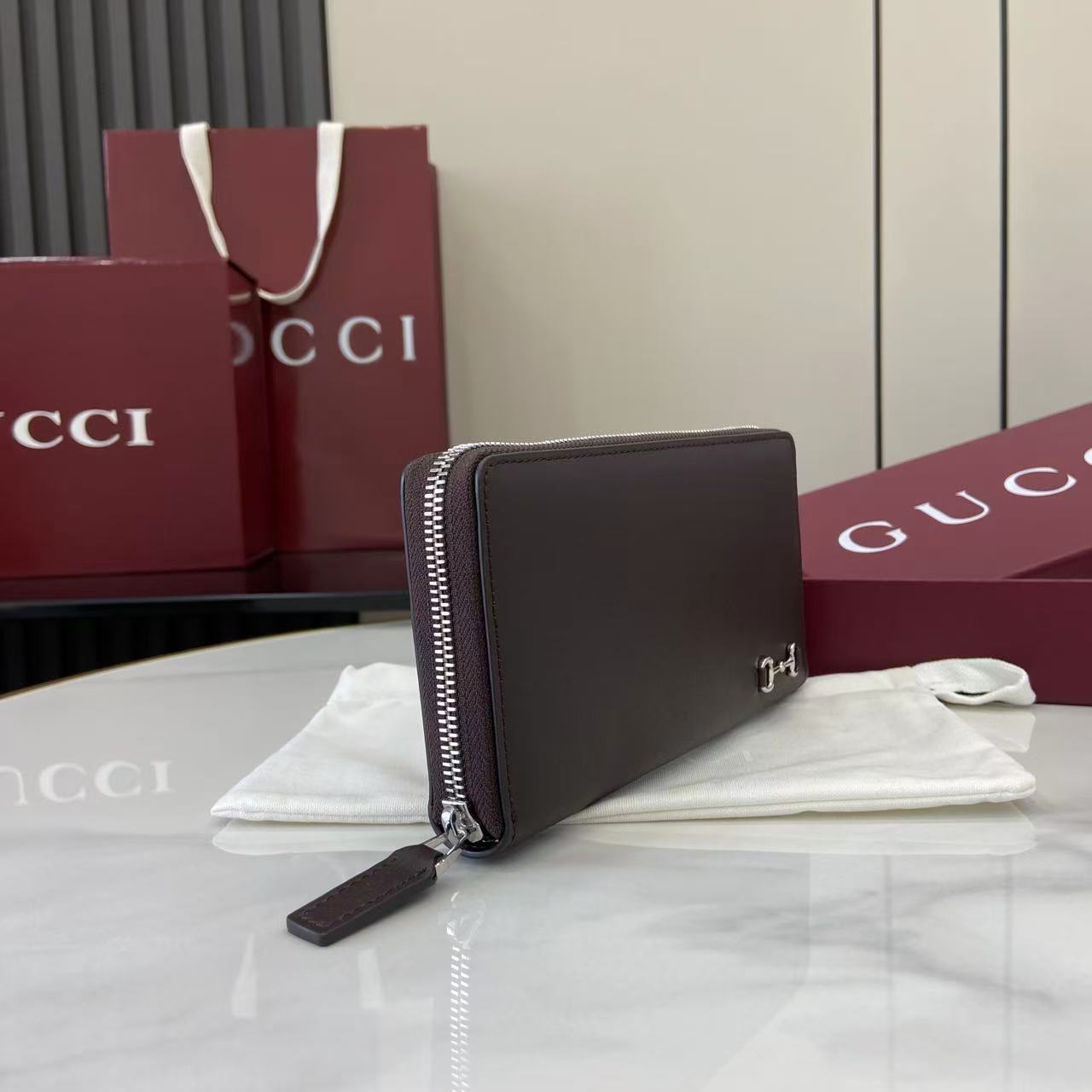 Gucci Zip around wallet with Horsebit