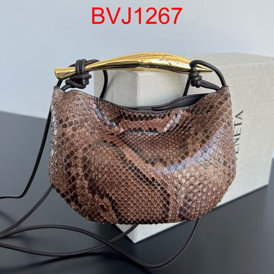 Bottega Veneta Python Sardine bag