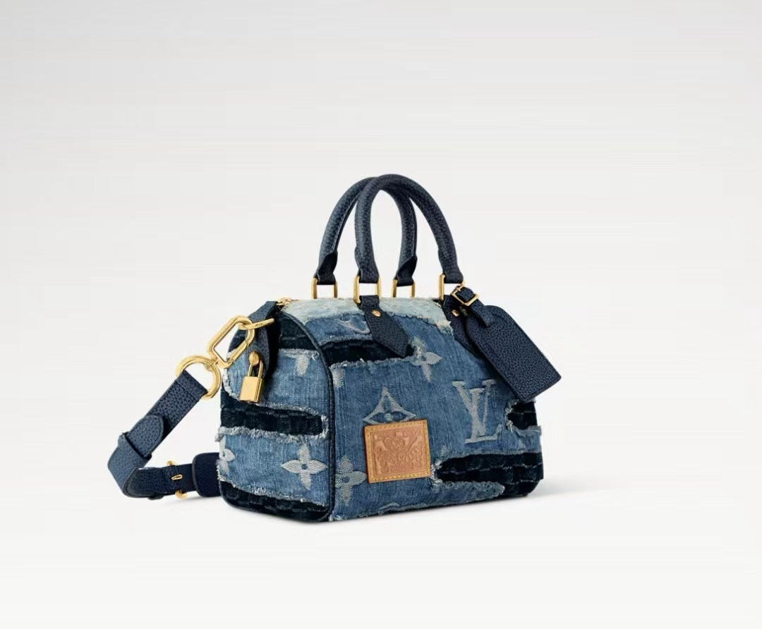 Louis Vuitton Speedy 25 Bandoulière denim