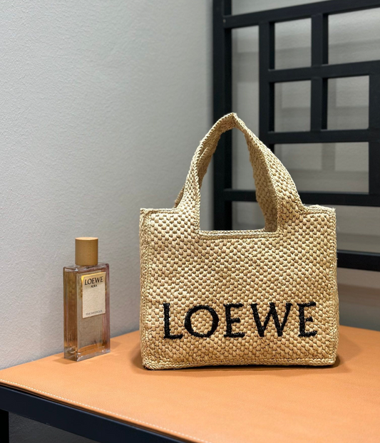 Loewe Straw Tote PM bag