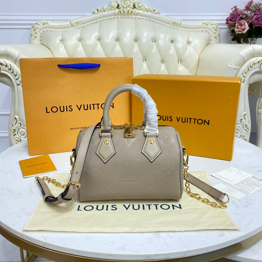 Louis Vuitton Speedy Empreinte leather