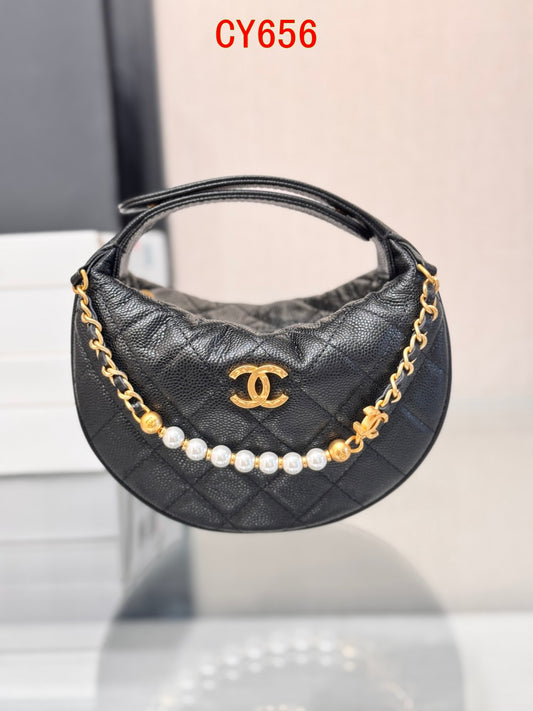 Chanel Top handle round bag
