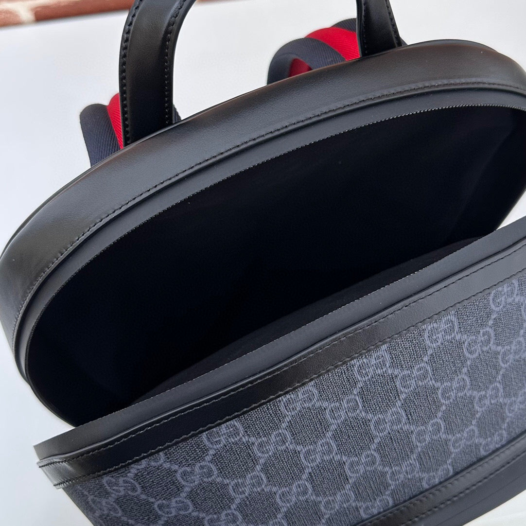 Gucci GG Black medium backpack