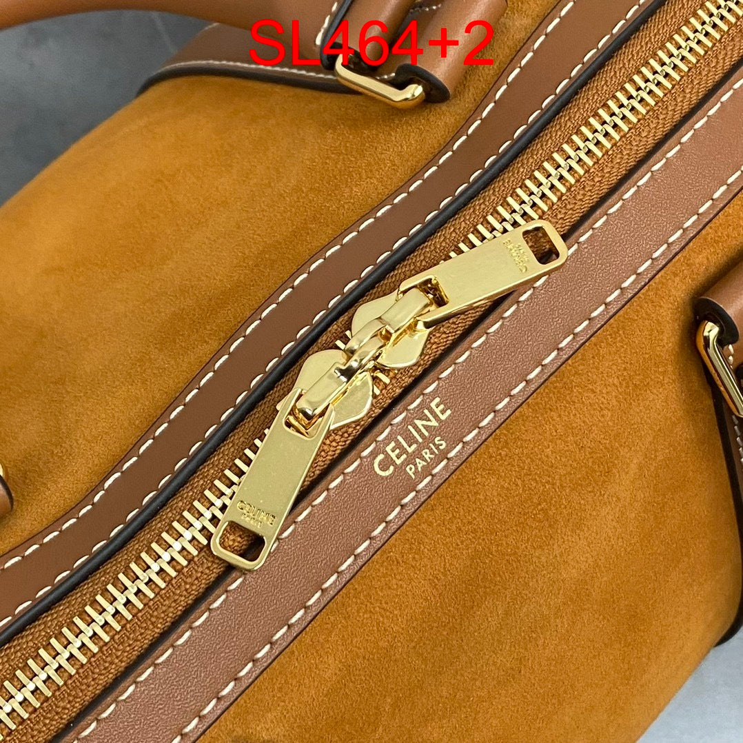 Celine Suede Boston bag