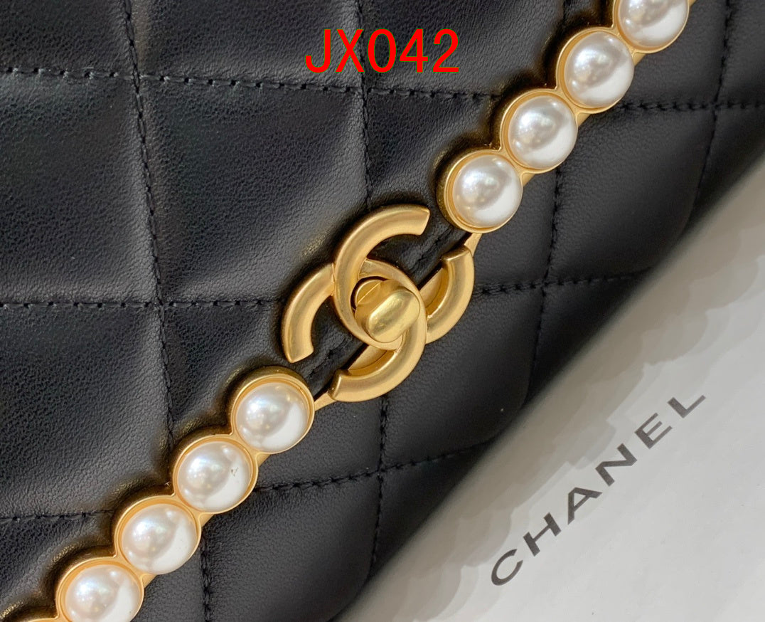 Chanel Flap Bag with pearls