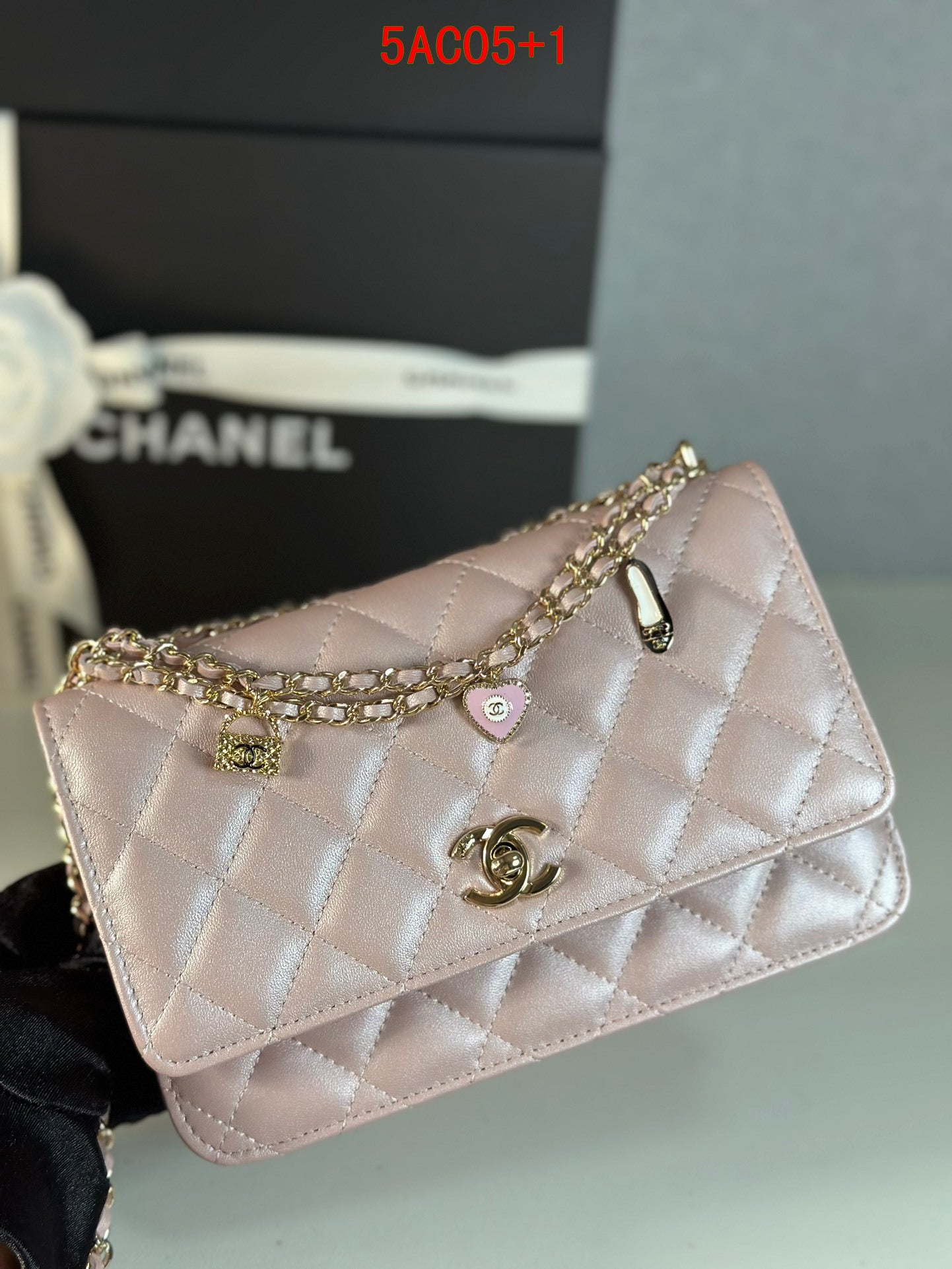 Chanel Woc leather bag