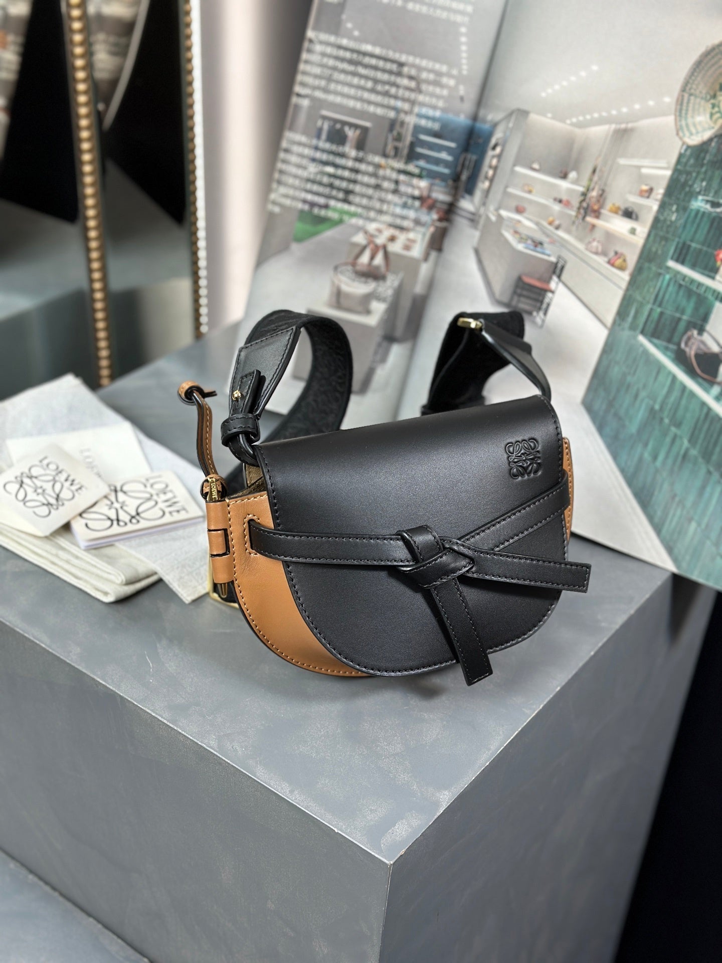 Loewe Mini Gate Dual bag