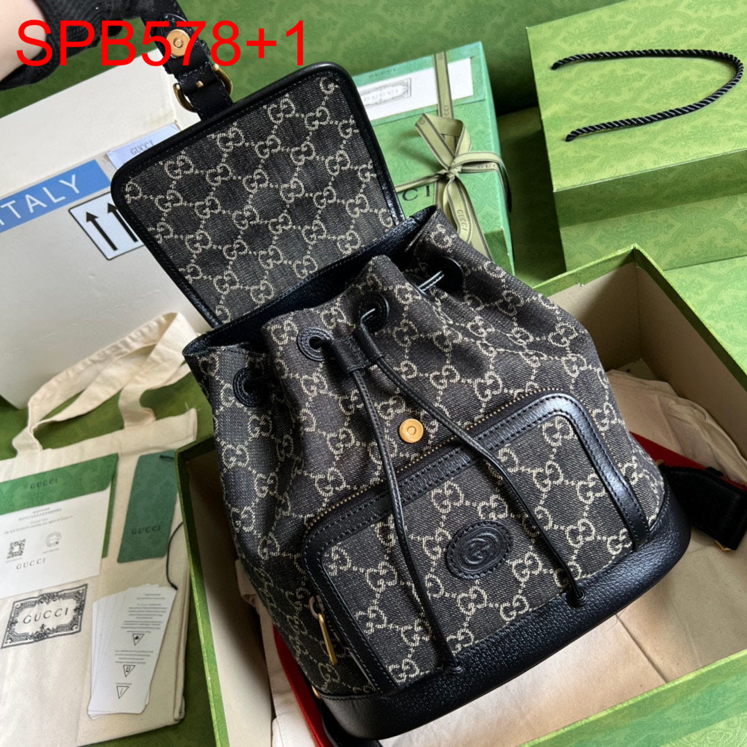 Gucci BACKPACK WITH INTERLOCKING G