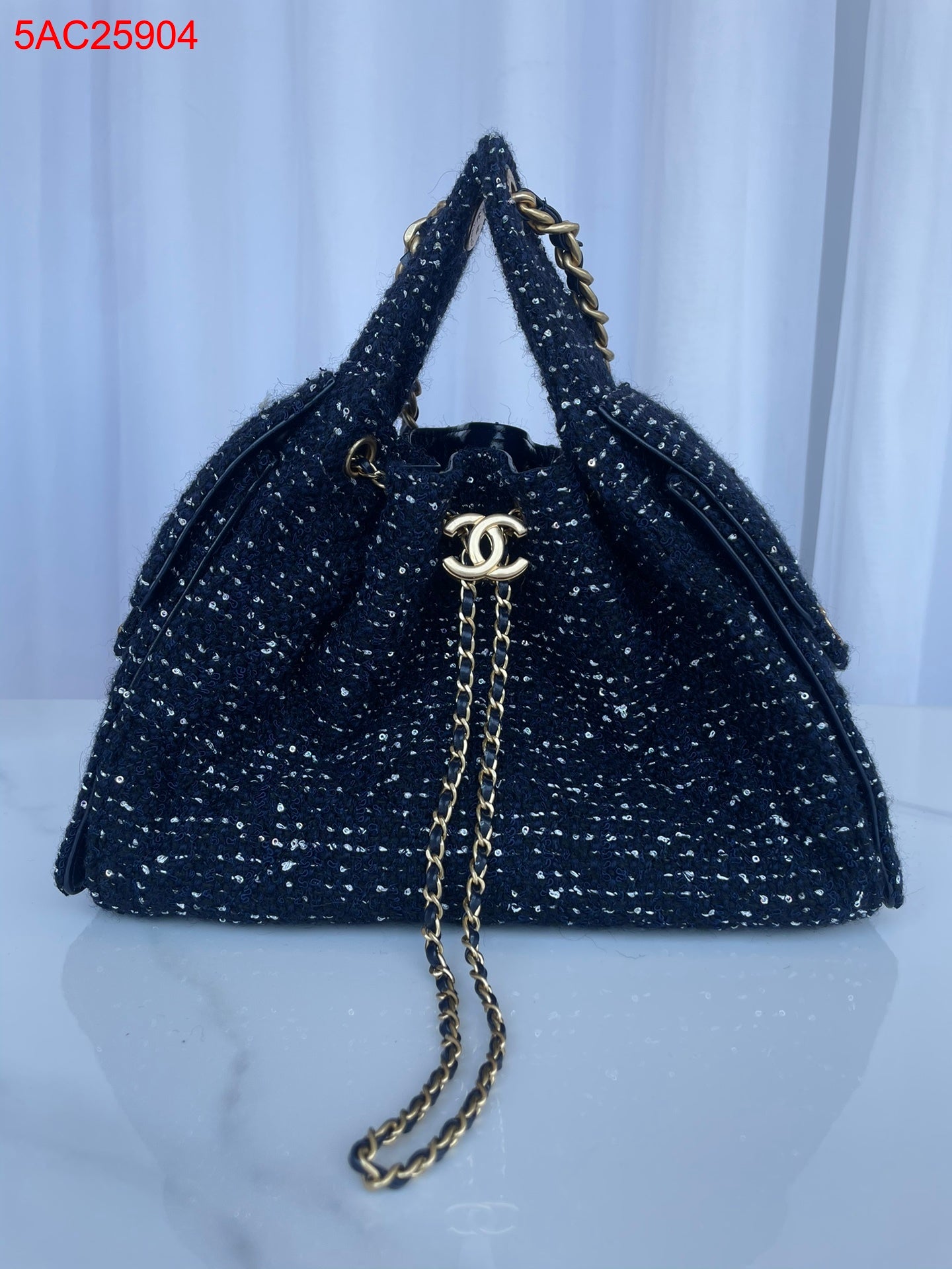 Chanel Tweed Small and Medium Chanel 25 Handbag