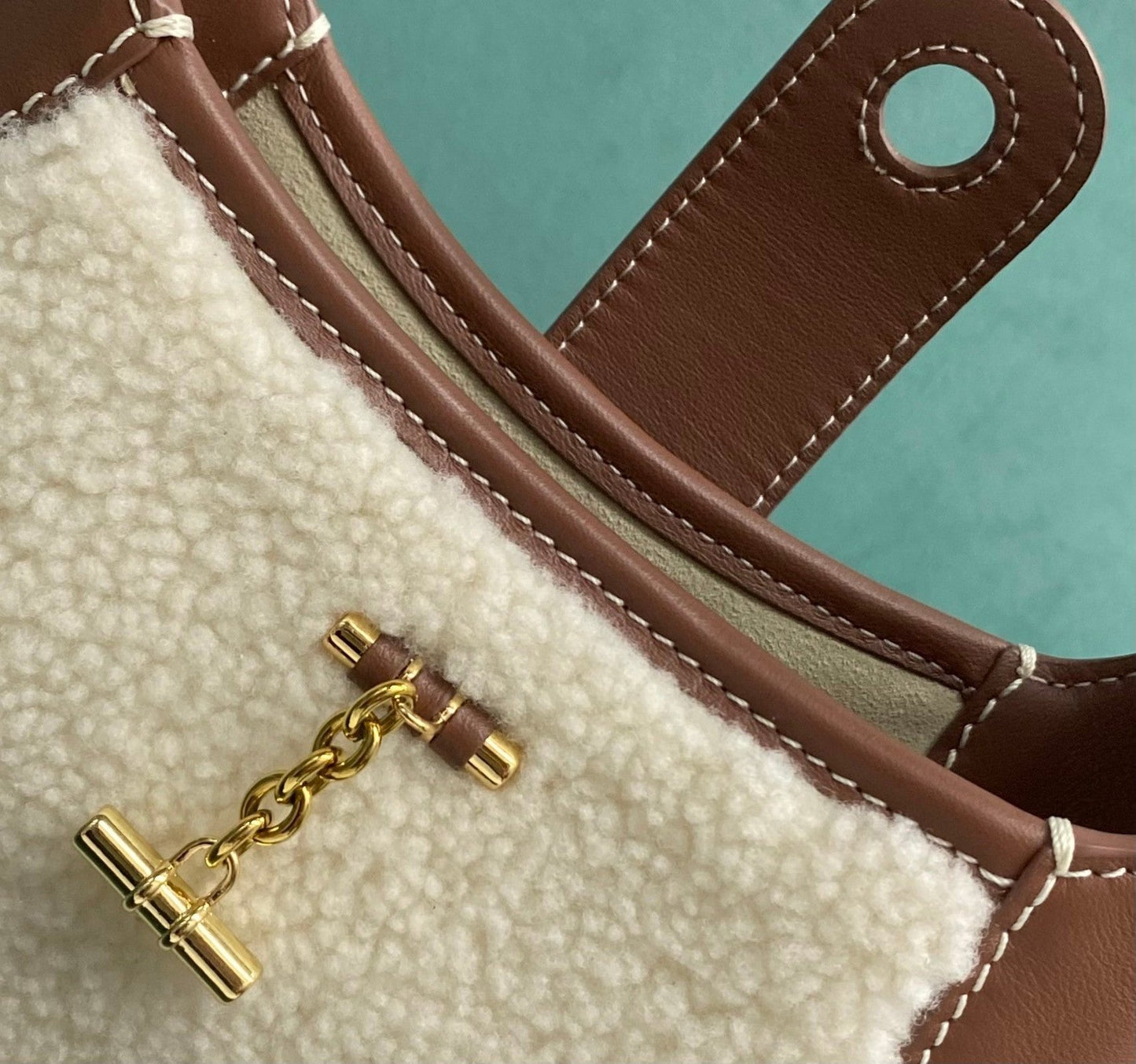 Loro Piana Bobbin Teddy bag