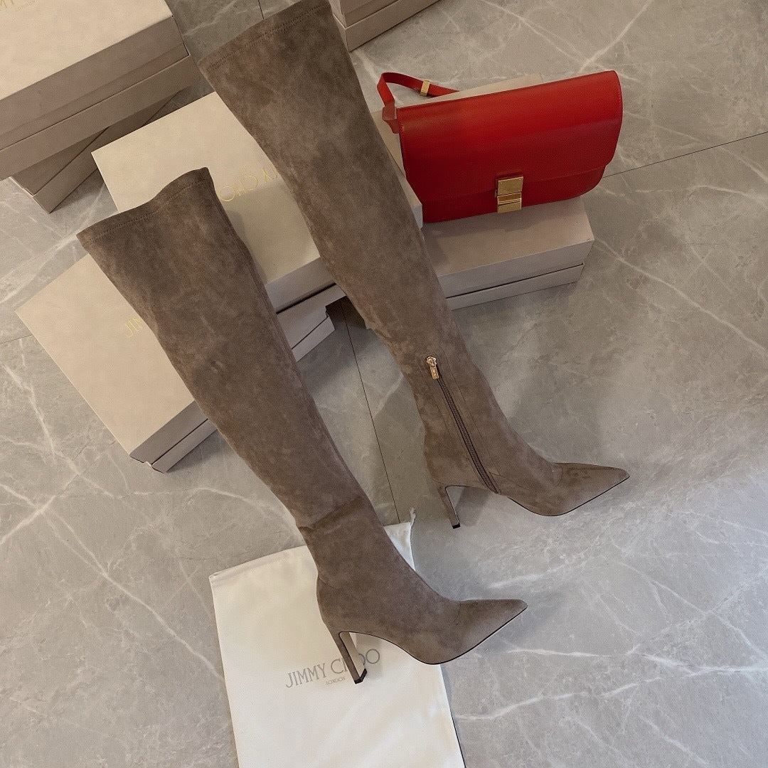 Jimmy Choo Suede High Boots