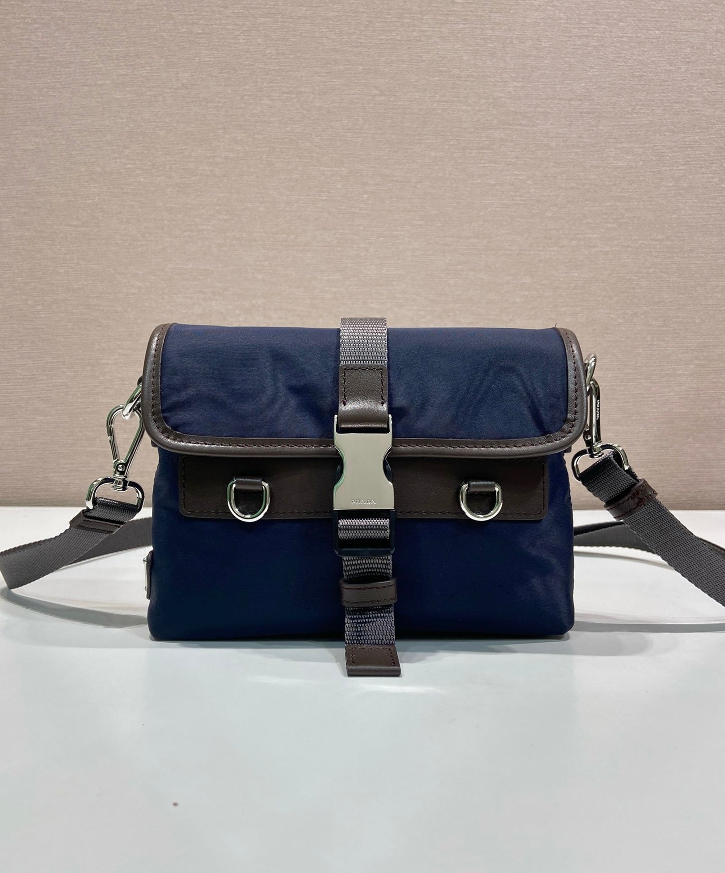 Prada Re-Nylon and leather smartphone case