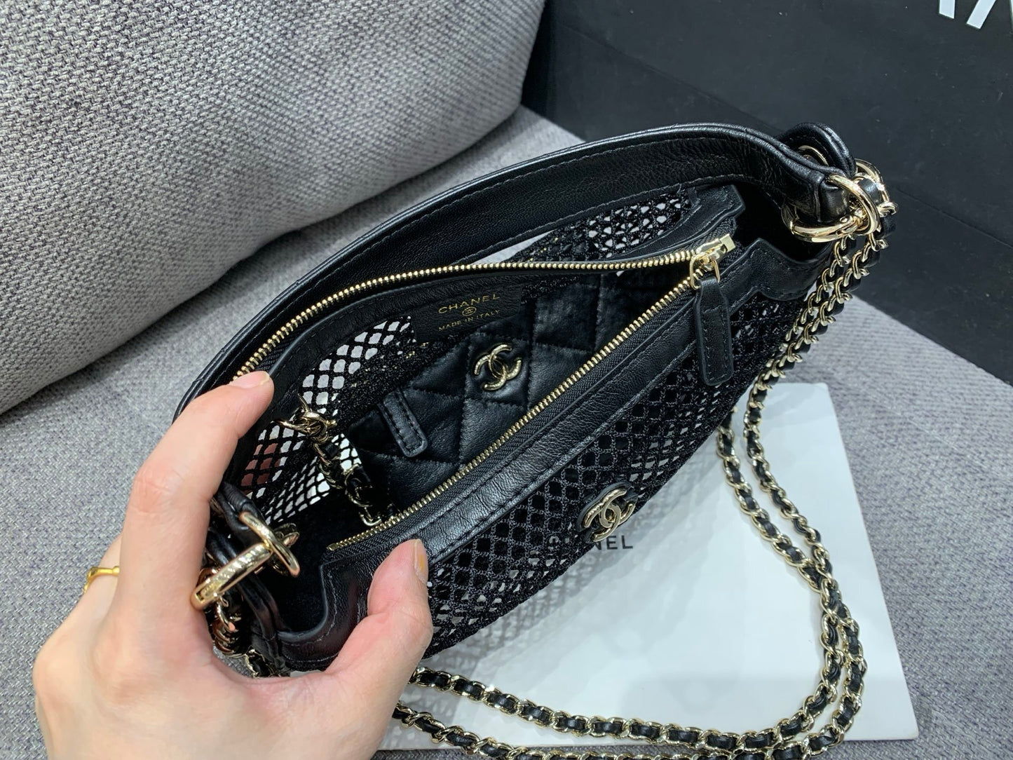 Chanel Chain Mesh bag