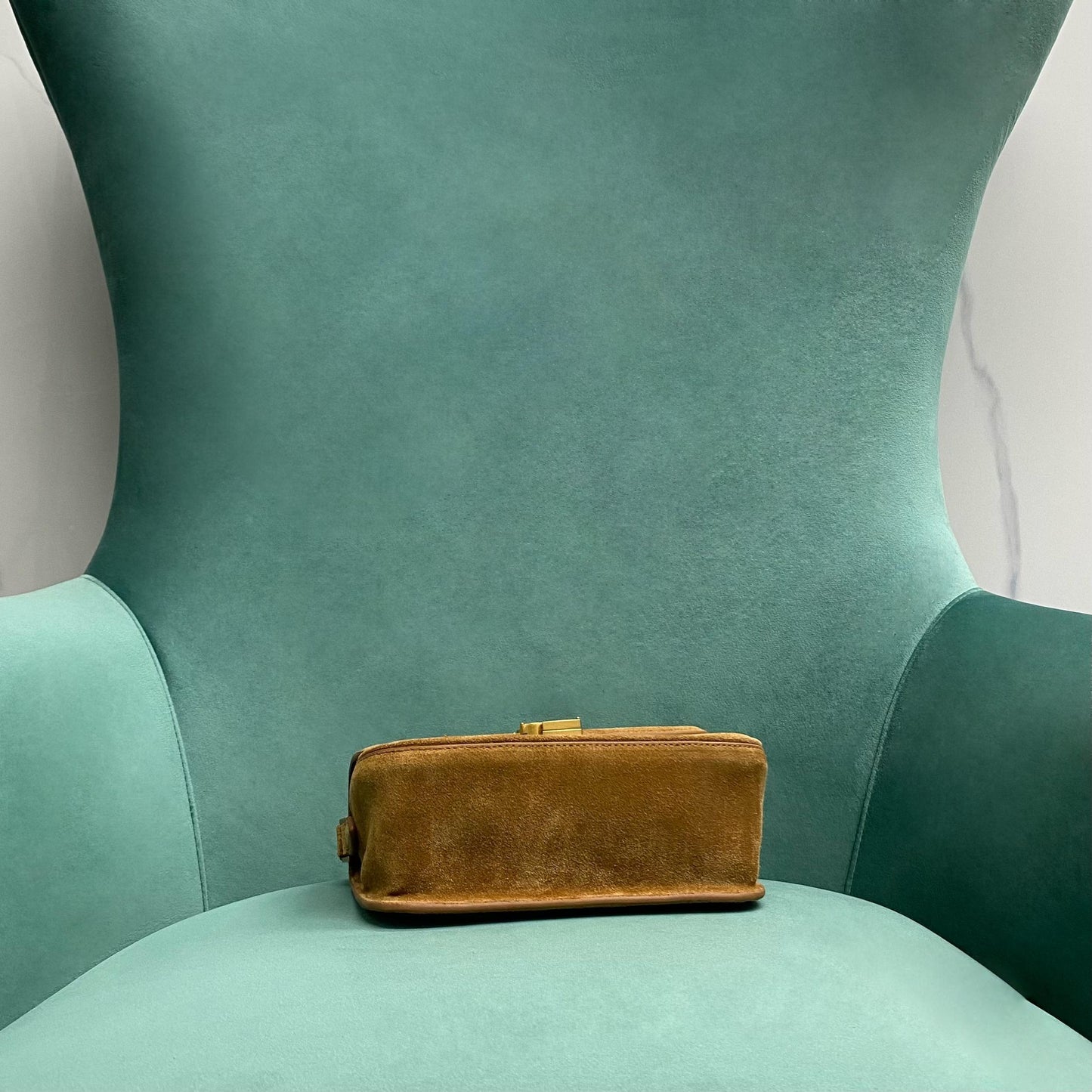 YSL SOLFERINO mini in BOX SAINT LAURENT in suede