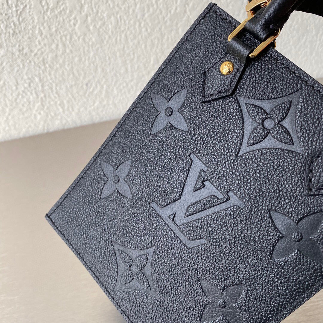 Louis Vuitton Petit Sac Plat Empreinte, Bicolor leather