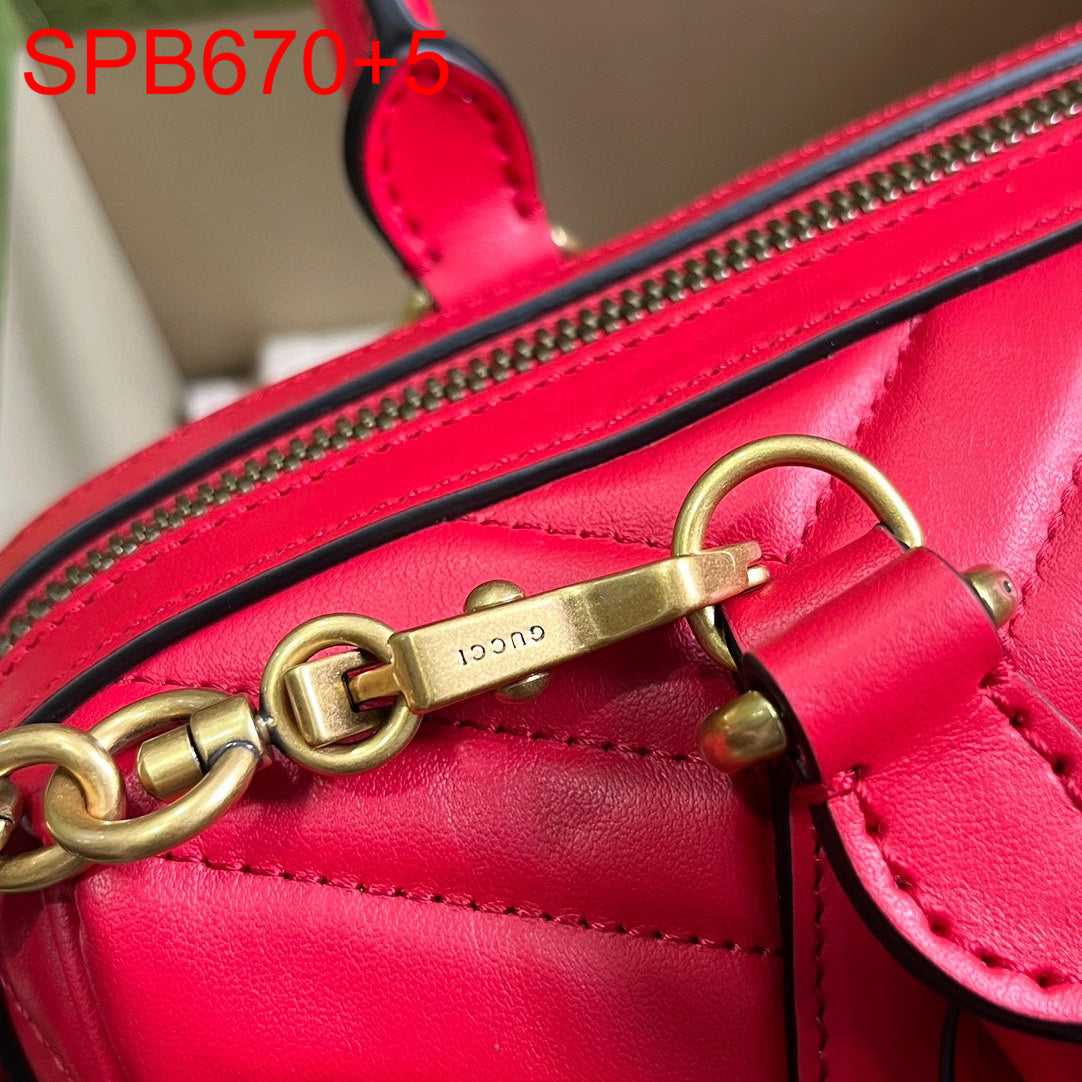 Gucci GG MARMONT SMALL TOP HANDLE BAG