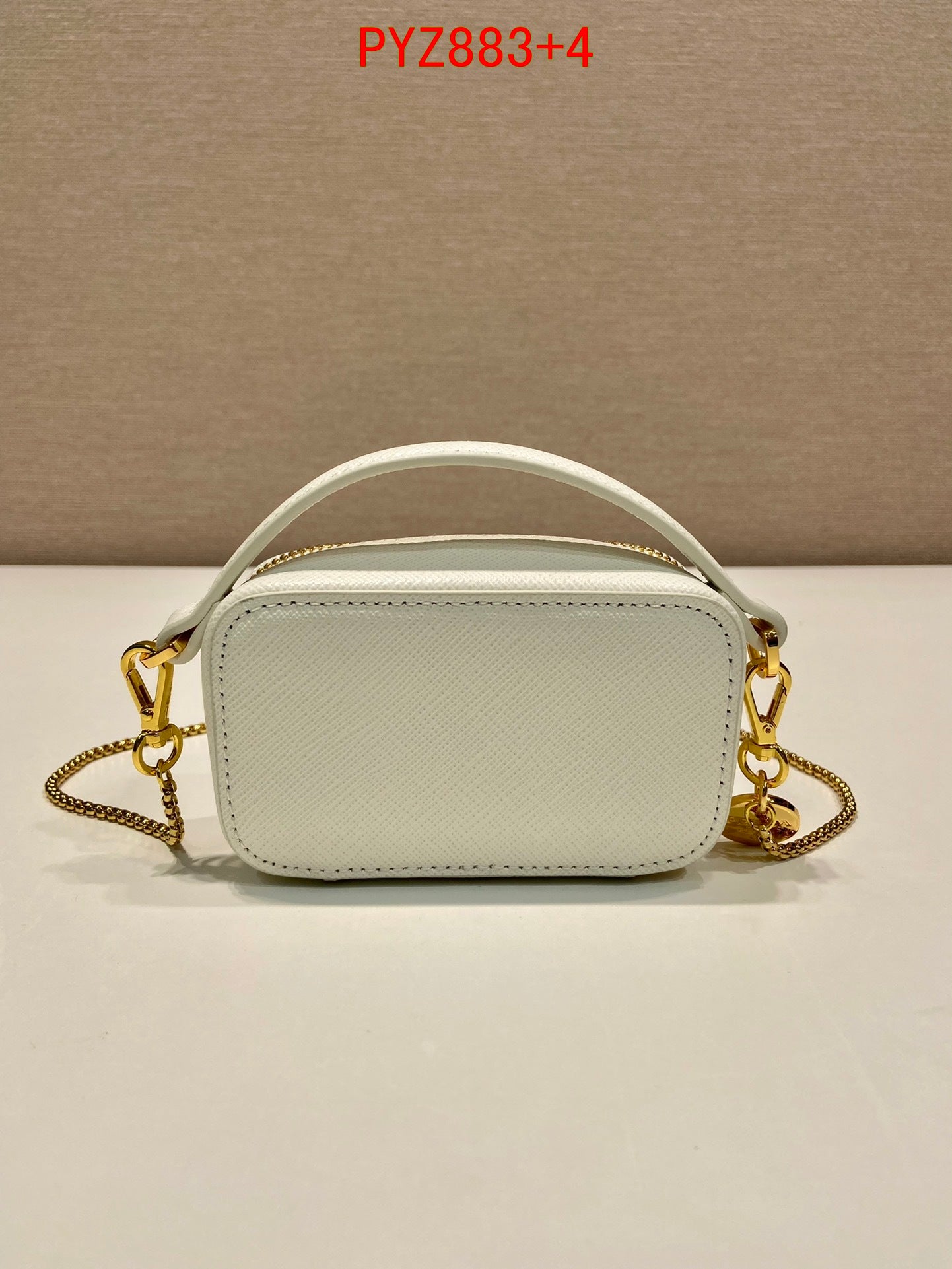 Prada leather mini pouch