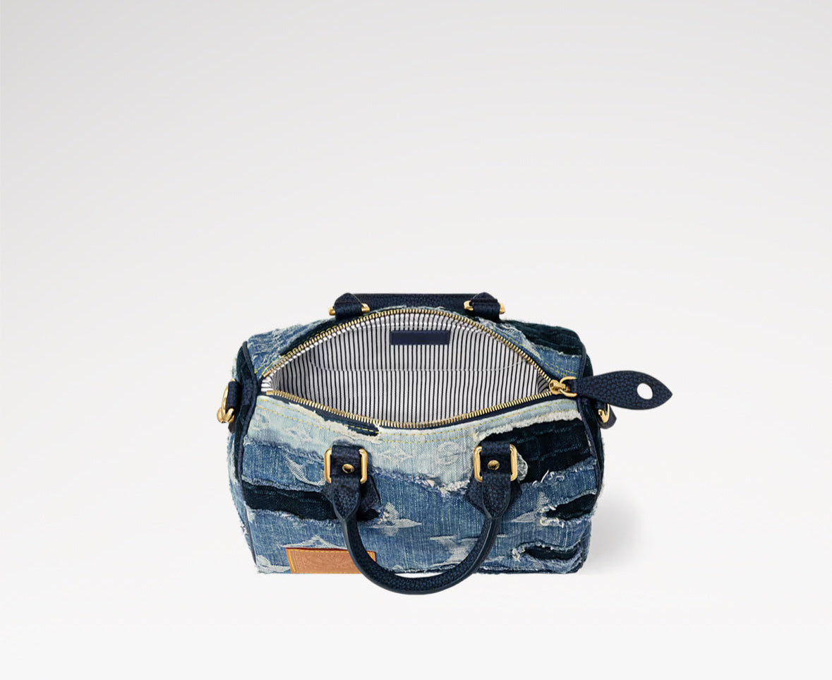 Louis Vuitton Speedy 25 Bandoulière denim