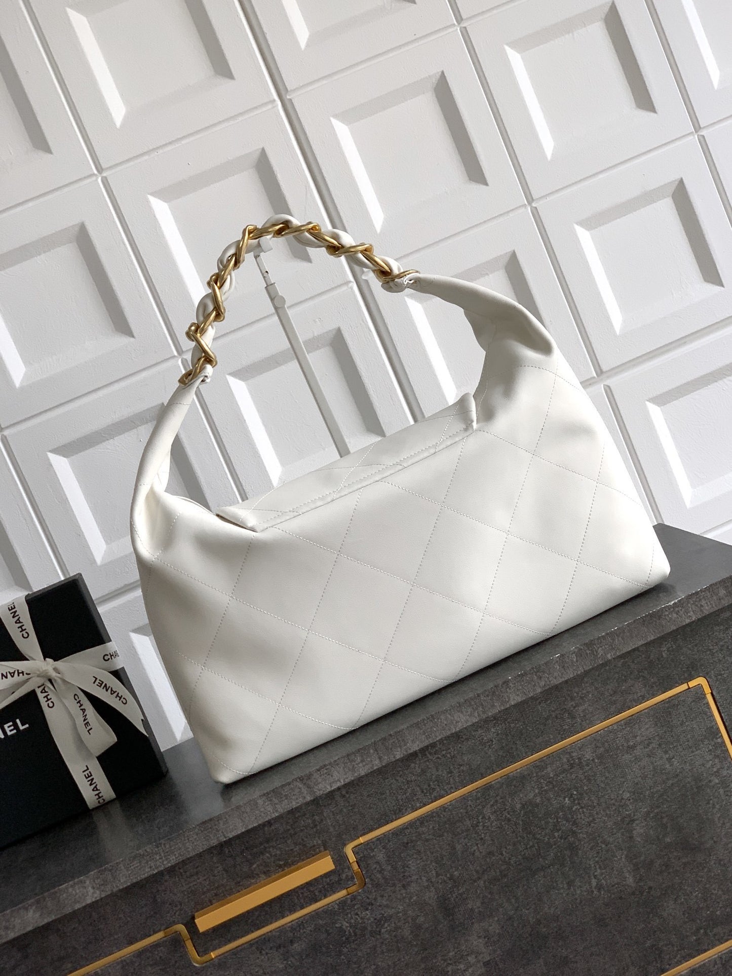 Chanel Leather Large Hobo bag