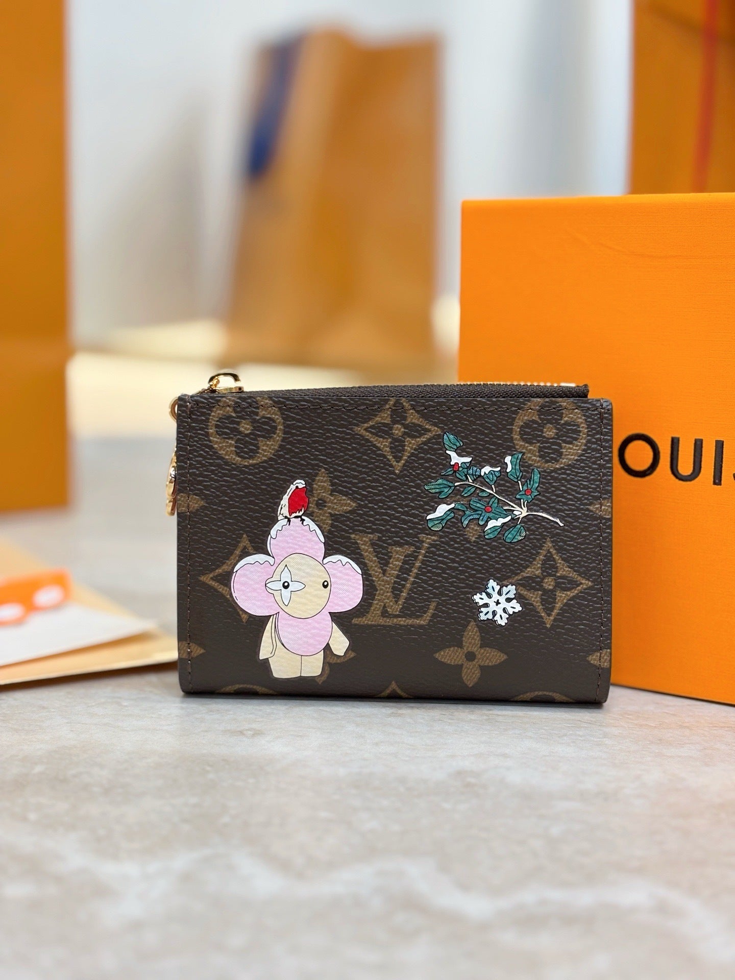 Louis Vuitton Lisa Wallet Vivienne Winter Holiday collection