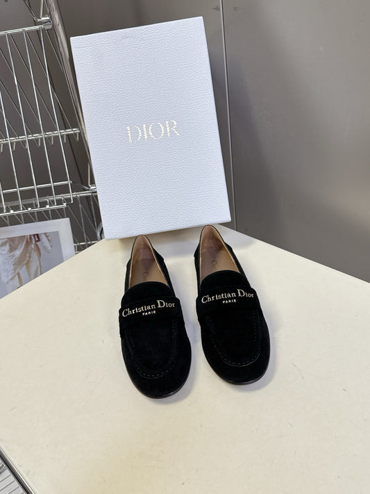 Christian Dior Suede Flats