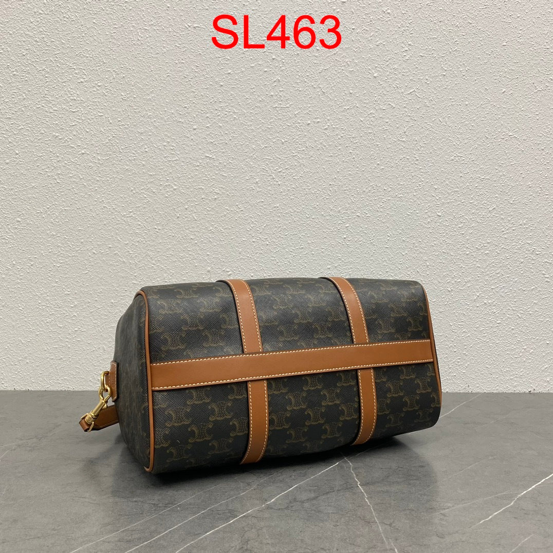 Celine Boston leather bag