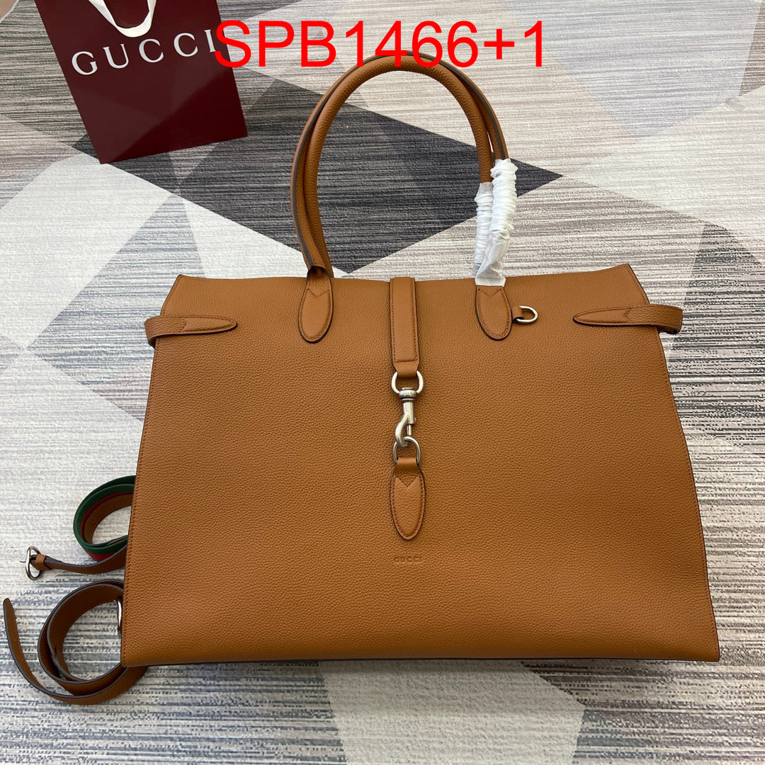 Gucci Large tote bag with hook closure